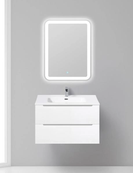 Тумба под раковину BelBagno ETNA-800-2C-SO-RW-P Rovere Moro 80 см подвесная