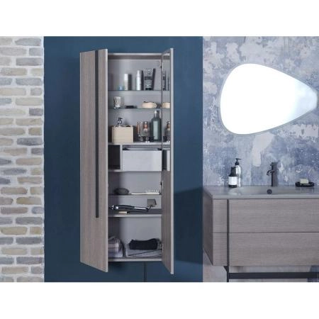 Пенал Jacob Delafon NOUVELLE VAGUE EB3046-E73 60 см подвесной цвет фактурный дуб