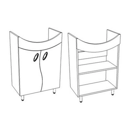 Тумба под раковину Corozo Наина 60