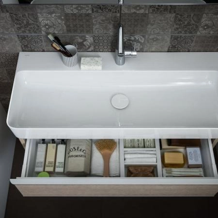 Laufen VAL Раковина 950х420х115мм с 1 отв. под смеситель, с покр. LLC, цвет: белый