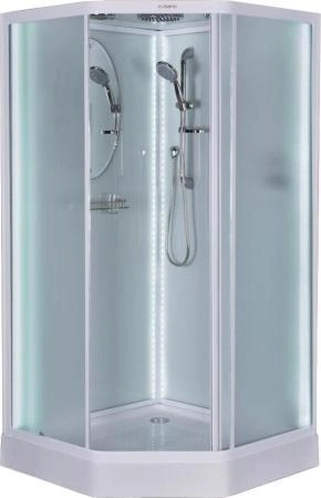 Душевая кабина Esbano ES-L100PR (Led), 100x100 см