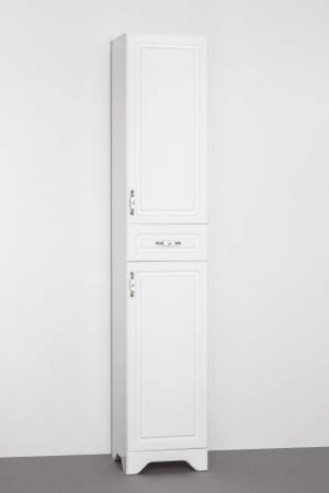 Шкаф для ванной Style Line Elfante Олеандр-2 напольный, белый