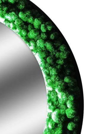 Зеркало Континент Forest мох D 1000 Led подсветка ЗЛП301