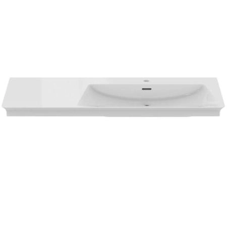 Ideal Standard La Dolce Vita Раковина 126х53.5хh14.5см, подвесная, ассиметричная, DX, цвет: белый