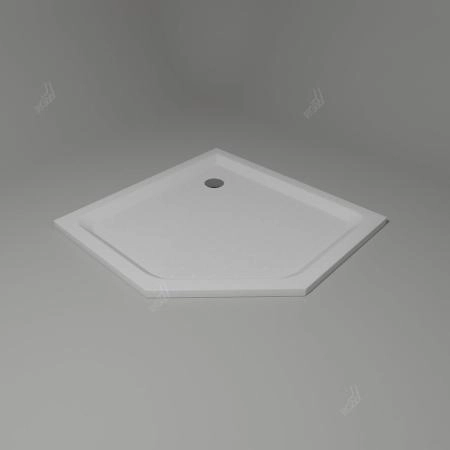 Душевой поддон трапеция RGW LUX/TN-TR 1000x1000 16180500-41 акрил