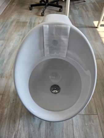 Писсуар сенсорный Gid Q9507 подвесной выпуск горизонтальный Белый