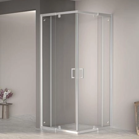 Душевой уголок RGW PA-038 Passage 80x80 Хром прозрачное