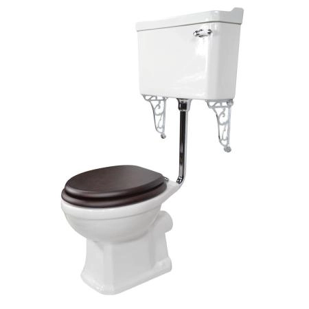 Унитаз Magliezza Retro 7009 (горизонтальный выпуск) в комплекте с крепежем
