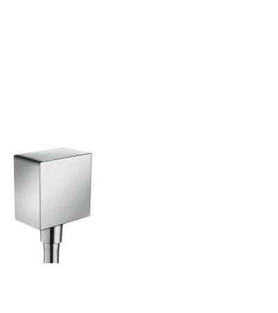 Шланговое подсоединение Hansgrohe Fixfit Square 26455000 с защитой обратного тока , без шарнира