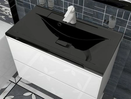 Раковина Marko Комфорт 65 черный металлик