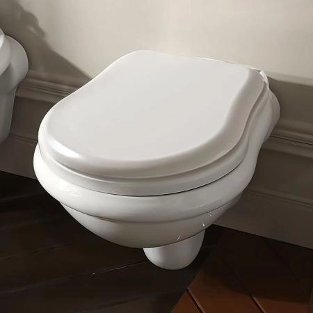 KERASAN Retro Унитаз подвесной 52*38см, цвет белый