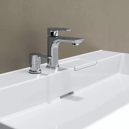 Kerama Marazzi Logica Дозатор для мыла, встраиваемый, цвет: хром
