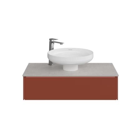 Столешница Kerama Marazzi MAGICA МАДЖИКА SG519920RL90Ta2 для Раковина Safi/Сафи Риккарди 90 см, серая матовая