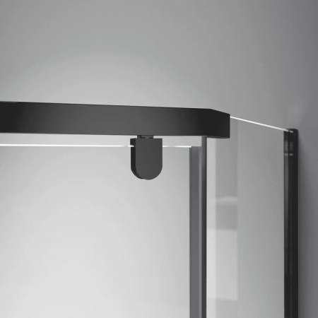 Душевой уголок RGW PA-83-B Passage 100x100 Черный матовый прозрачное