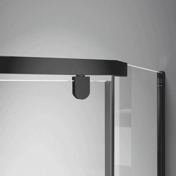 Душевой уголок RGW PA-83-B Passage 100x100 Черный матовый прозрачное