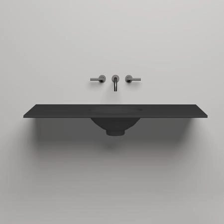 Salini Столешница 120х50х1.5 cм, из материалов S-Stone, цвет: RAL 9011