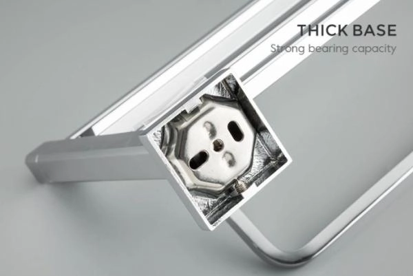 Полка для ванной Gappo G3824 с полотенцедержателем 58 см