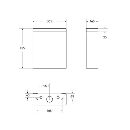 Унитаз Belbagno ARDENTE-R напольный безободковый BB02093CPR (бачок/сиденье отдельно)