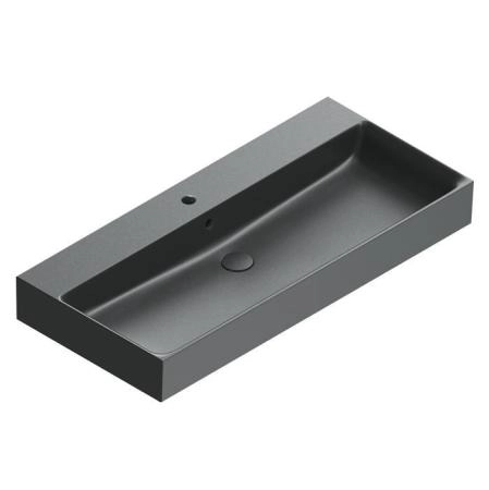 Catalano Premium Раковина 100x47см, с 1 отв., цвет: черный матовый