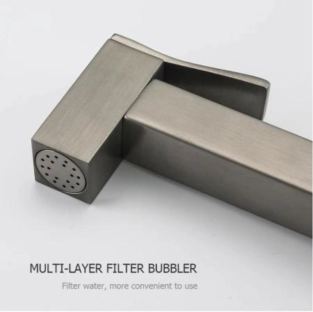 Гигиенический душ Gappo G7217-9 встроенный оружейная сталь