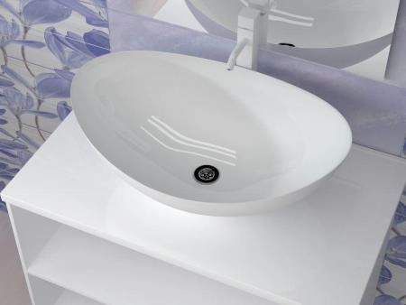 Раковина накладная Stella Polar Орион, белая SP-00000898