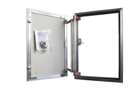 Ревизионный люк Евроформат АТР 20-30 настенный под плитку ПРАКТИКА