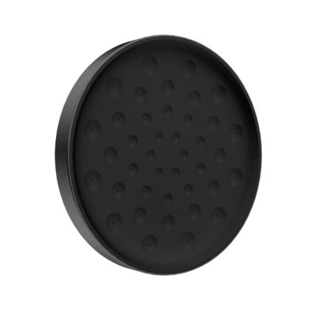 Комплект для душа Vincea Inspire VSHH-3I2AHGM, Верхний душ Vincea  с держателем, ручной душ с шлангом, вороненая сталь