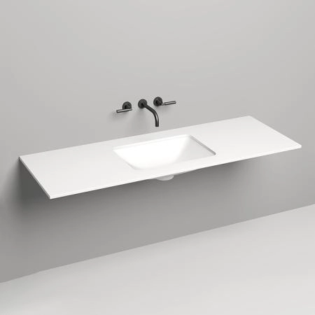 Salini Столешница 150х50х1.5 cм, из материалов S-Stone, цвет: белый матовый