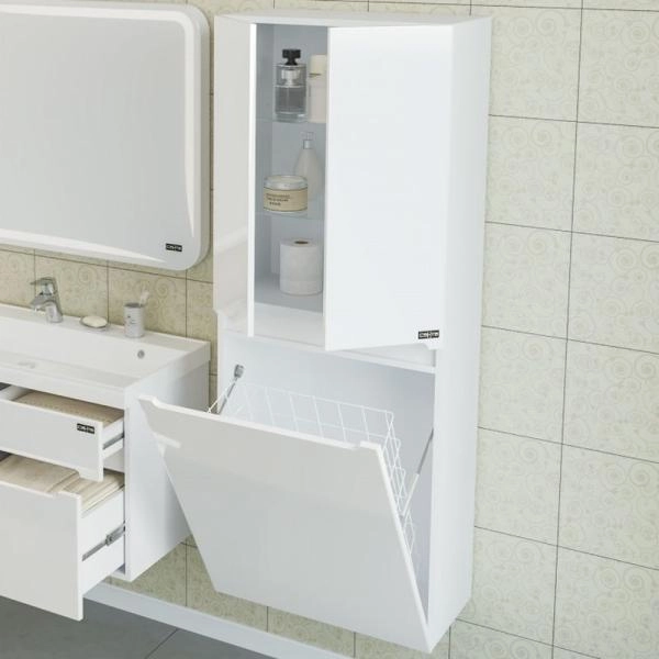 Пенал СаНта Лондон 60 524005, подвесной, с бельевой корзиной