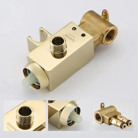 Гигиенический душ Gappo G7207-3 золото встроенный