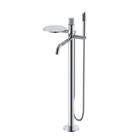 Смеситель STICK Boheme напольный CHROME LINEA 129-CRCR.3