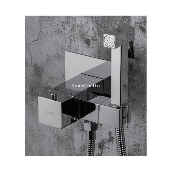 Гигиенический  душ Gappo G7207-40 встраиваемый термостат, хром