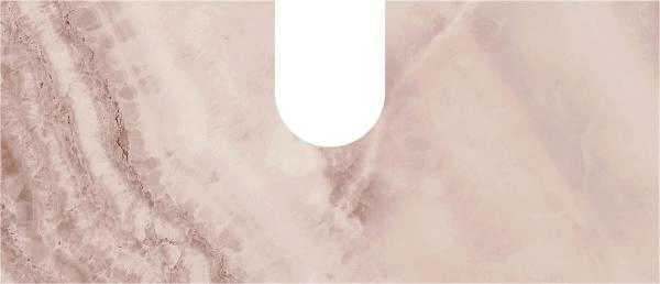 Столешница Kerama Marazzi CONO КОНО COb.SG567602R\56 Ониче розовая (задняя стенка)