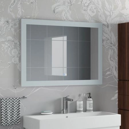 Зеркало Континент Relax mediun 1000x700 ЗЛП589 с подсветкой