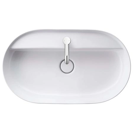 Duravit Luv Раковина 70х40х14см., накладная, 1 отв., цвет: белый глянцевый