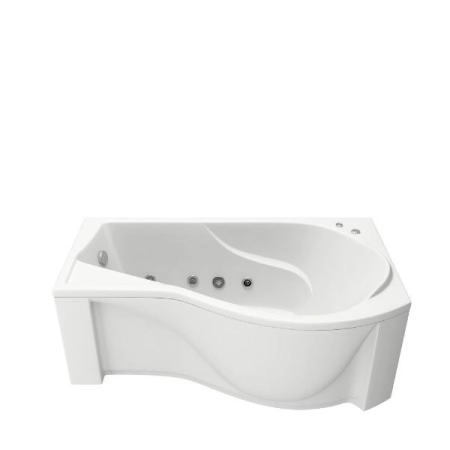 Ванна Bas Капри 170x80 без гидромассажа правая