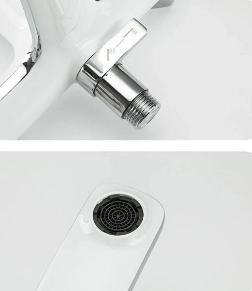 Смеситель для ванны Gappo G3203-8 белый/хром