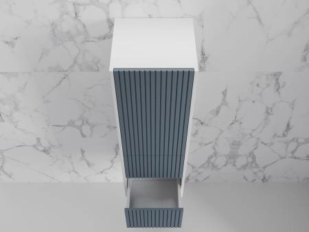 Пенал Style Line Стокгольм 360 см подвесной 2 ящика графит софт