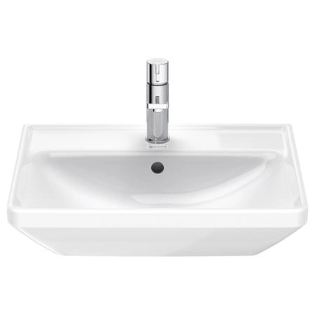 Duravit D-Neo Раковина накладная 55х44см, с переливом, с 1 отв., цвет: белый