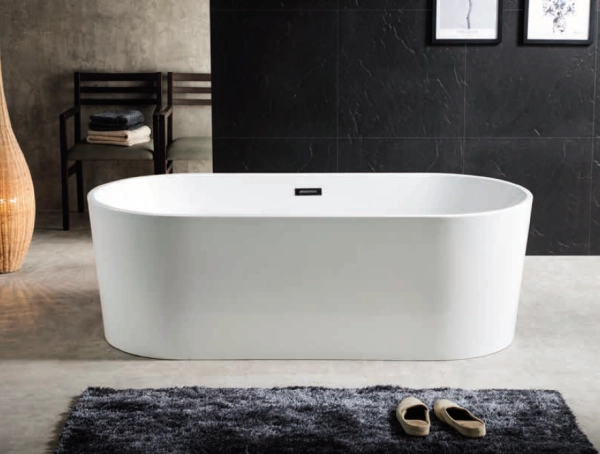 Ванна акриловая Azario Bristol 160x80 свободностоящая BRI16080