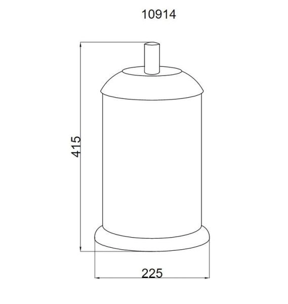 Ведро Boheme MURANO CRYSTAL_Комплект 10914-CRST-BR