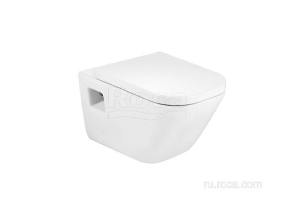 Крышка для унитаза Roca The Gap 801470004 петли хром