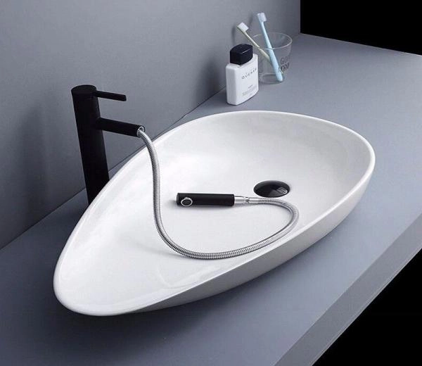 Раковина Ceramalux Серия N 7862 76x42 на столешницу