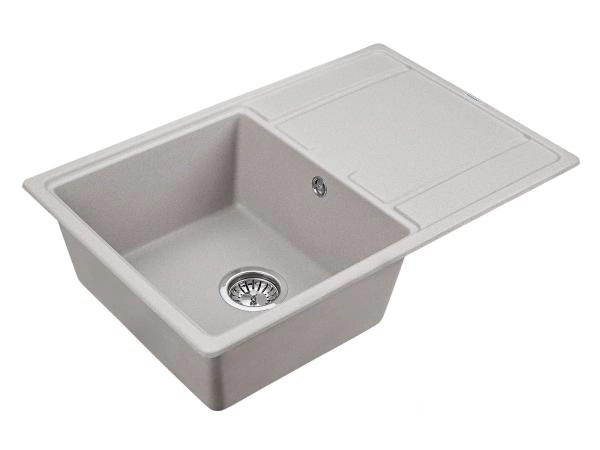 Мойка для кухни Paulmark FLUGEN, PM217850-GR, серый, 780х500 мм