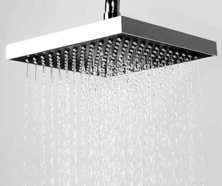 Верхний душ WasserKraft A028 хром