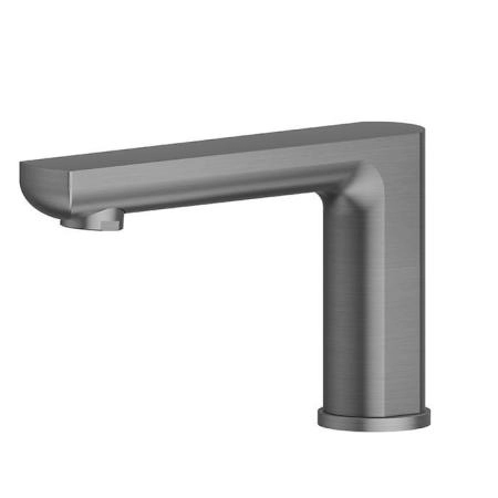 Newform Haka Излив для ванны, на борт ванны, цвет: PVD brushed gun metal