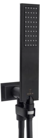 Душевой гарнитур Bossini Flat One C13011C.073 черный матовый