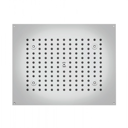 BOSSINI DREAM-RECTANGULAR Верхний душ 470 x 370 мм с 4 LED RGB, блок питания/управления, Cromoterapia, цвет: хром