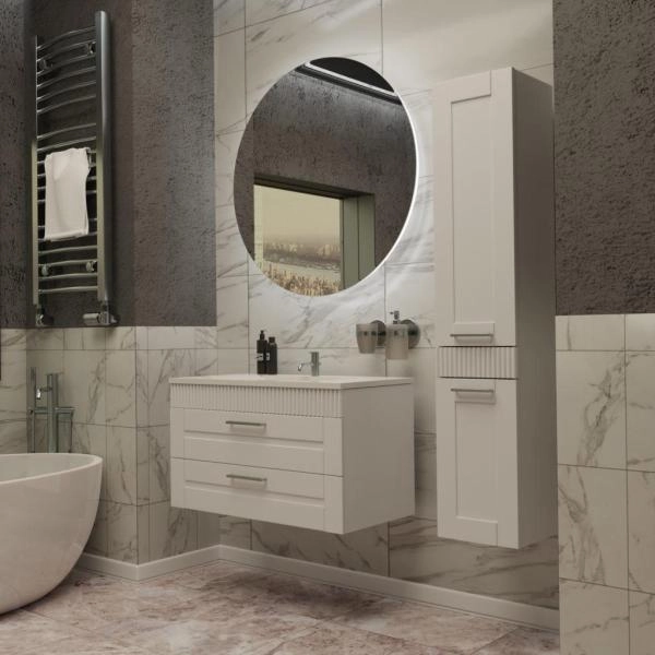 Тумба SANVIT Турин-2 100 подвесная Белый без раковины