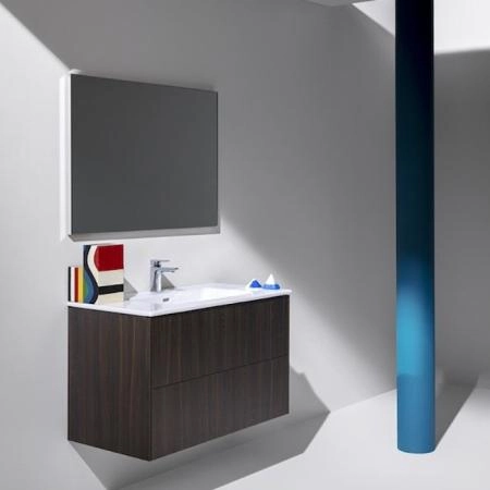 Laufen Frame 25 Зеркало 90x70см., с алюминиевой рамой, цвет: черный матовый